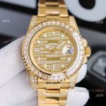 JH Factory Swiss Replica Rolex GMT-Master II Watch Diamond Dial Yellow Gold_th.jpg